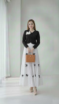 Elara Ribbon Dress