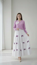 Elara Ribbon Dress