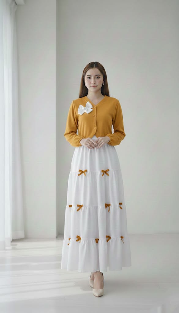 Elara Ribbon Dress