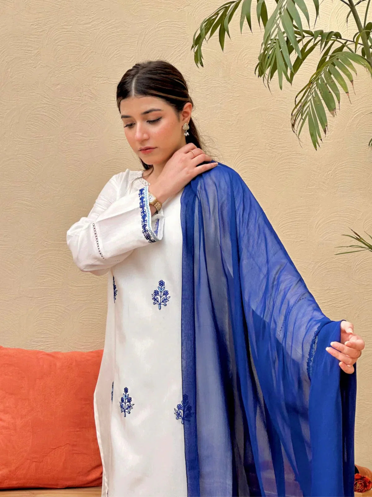 Azure Breeze Three Piece Suit