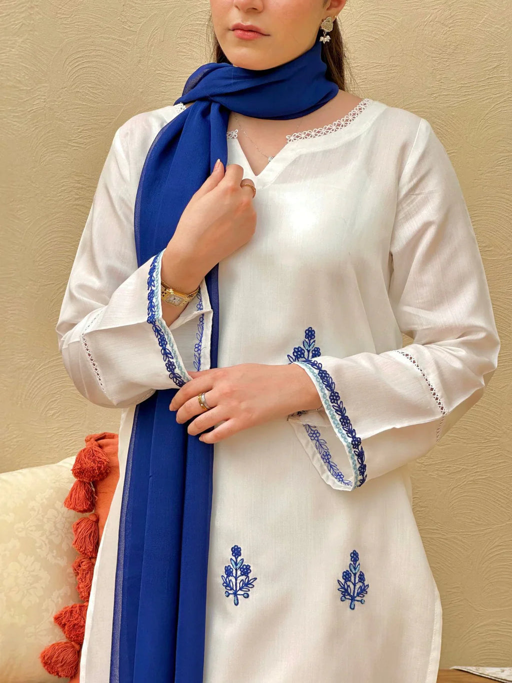Azure Breeze Three Piece Suit