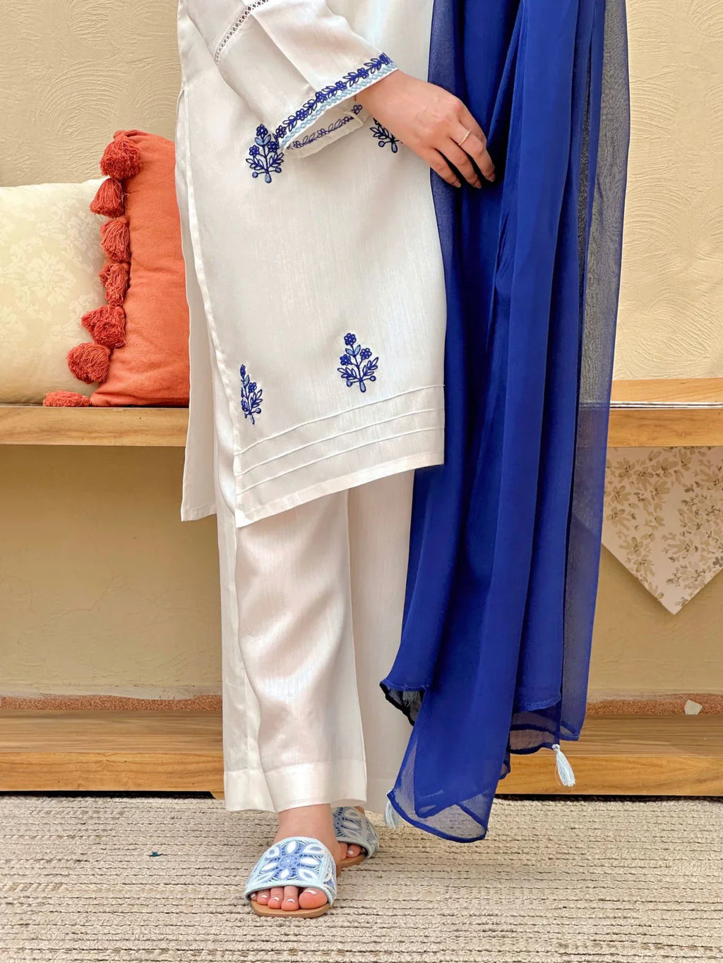 Azure Breeze Three Piece Suit