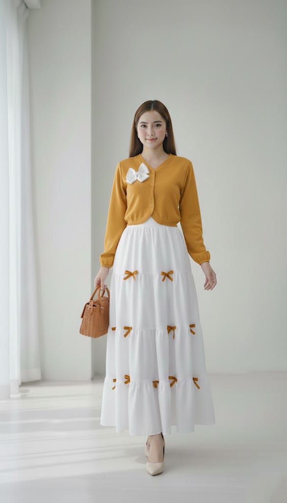 Elara Ribbon Dress