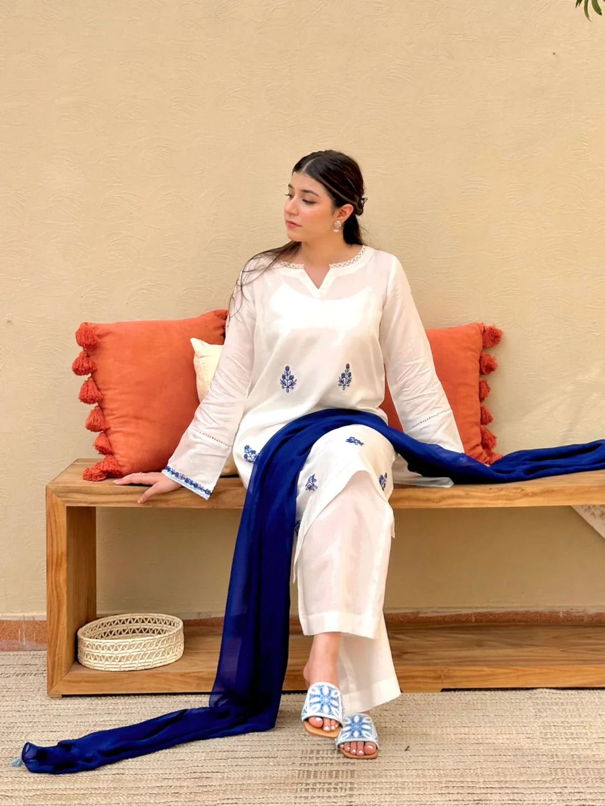 Azure Breeze Three Piece Suit