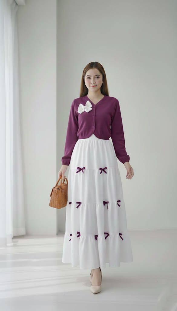 Elara Ribbon Dress