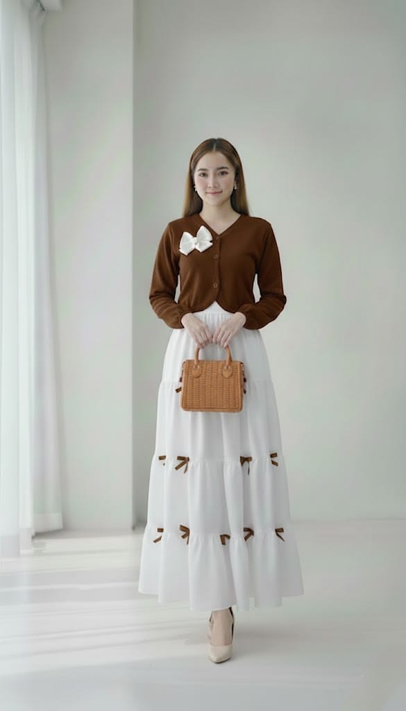 Elara Ribbon Dress