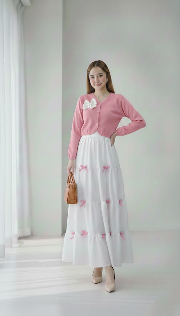 Elara Ribbon Dress