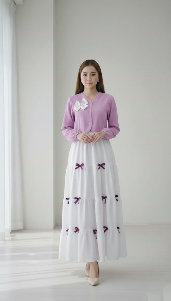 Elara Ribbon Dress
