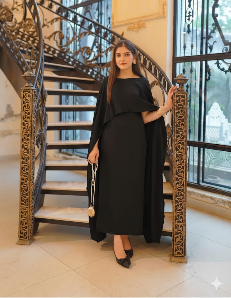 Black Noor Cape