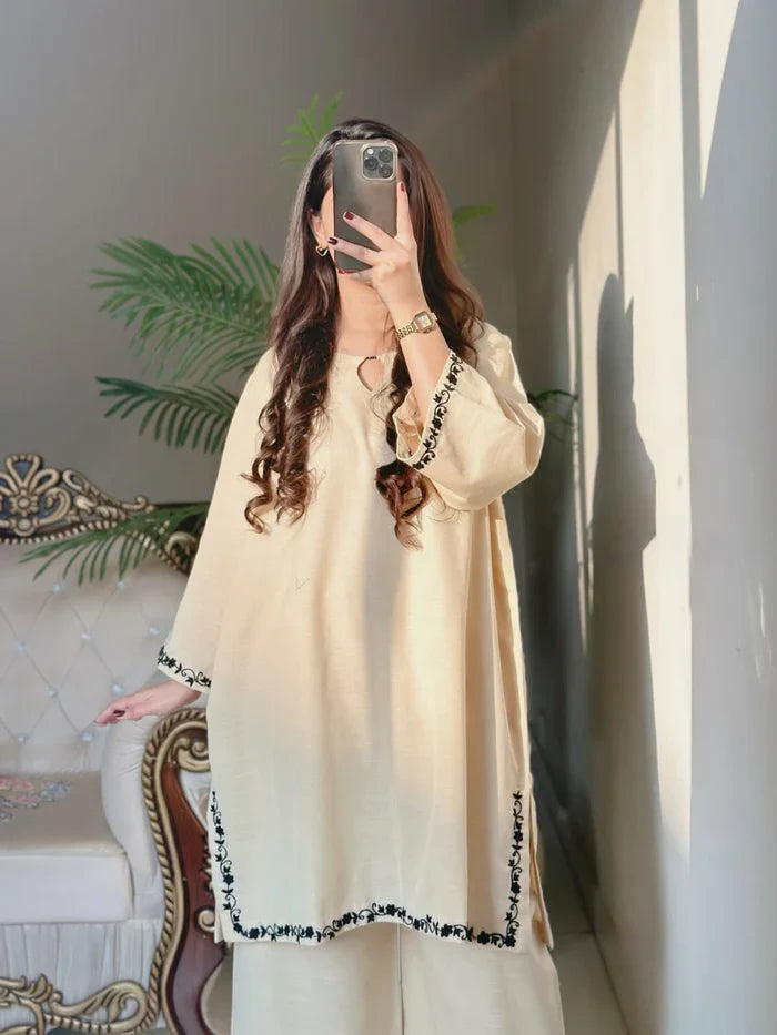 Serene Pearl Essence Two Piece Suit