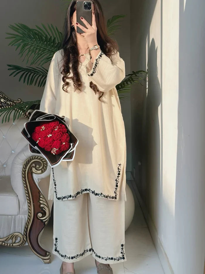 Serene Pearl Essence Two Piece Suit