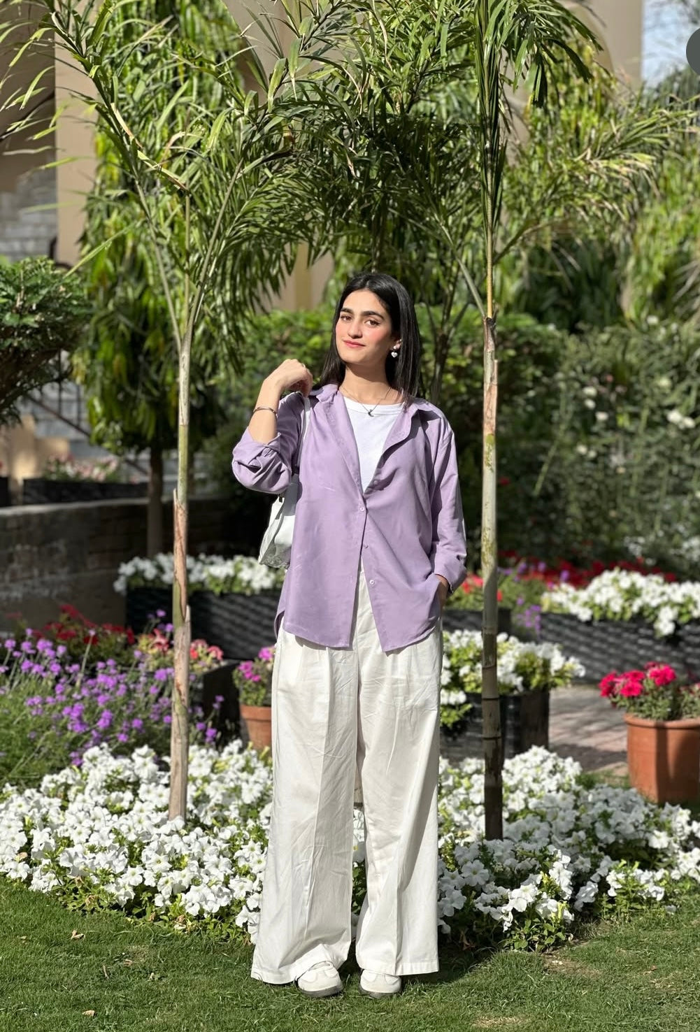 Elegant Lilac 2-Piece Coat Set