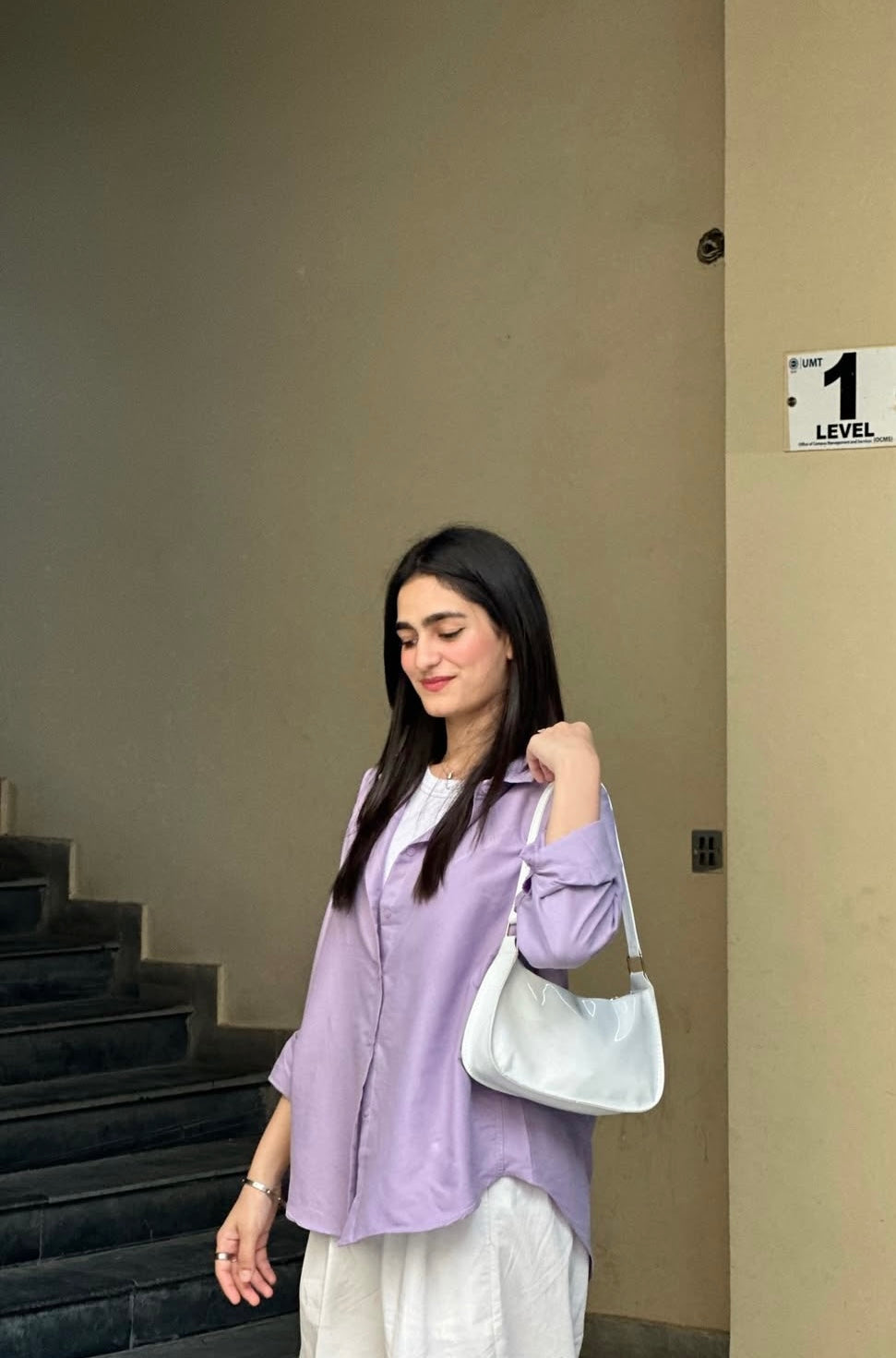Elegant Lilac 2-Piece Coat Set
