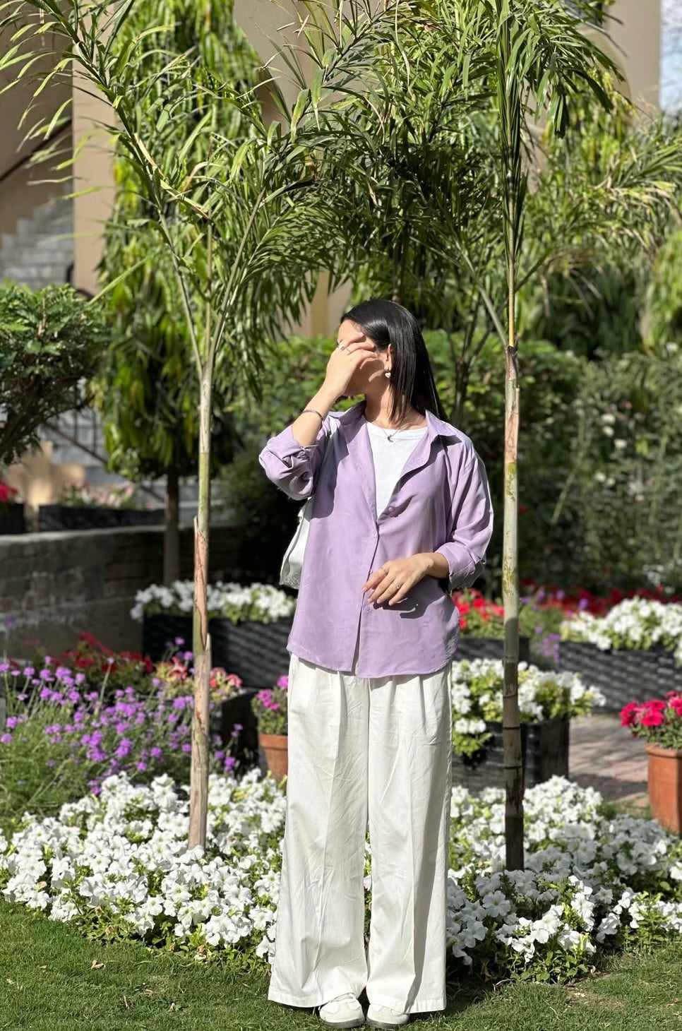 Elegant Lilac 2-Piece Coat Set