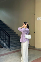 Elegant Lilac 2-Piece Coat Set