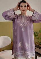 Lilac Grace Printed Cotton 2-Piece Suit