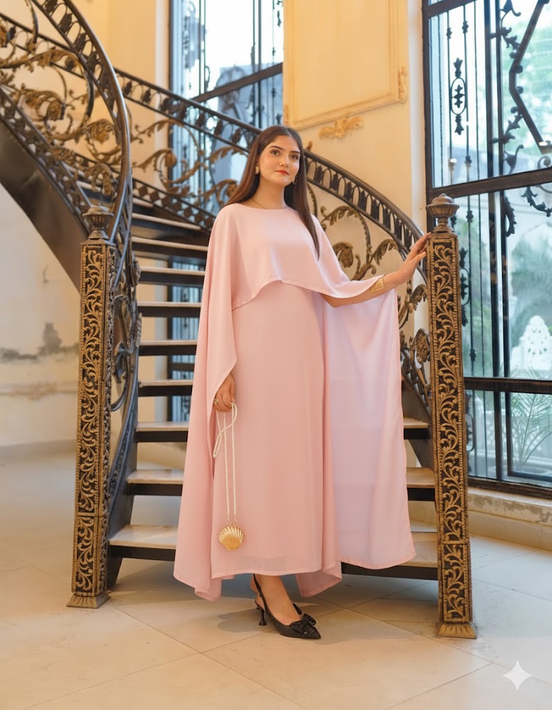 Pink Noor Cape