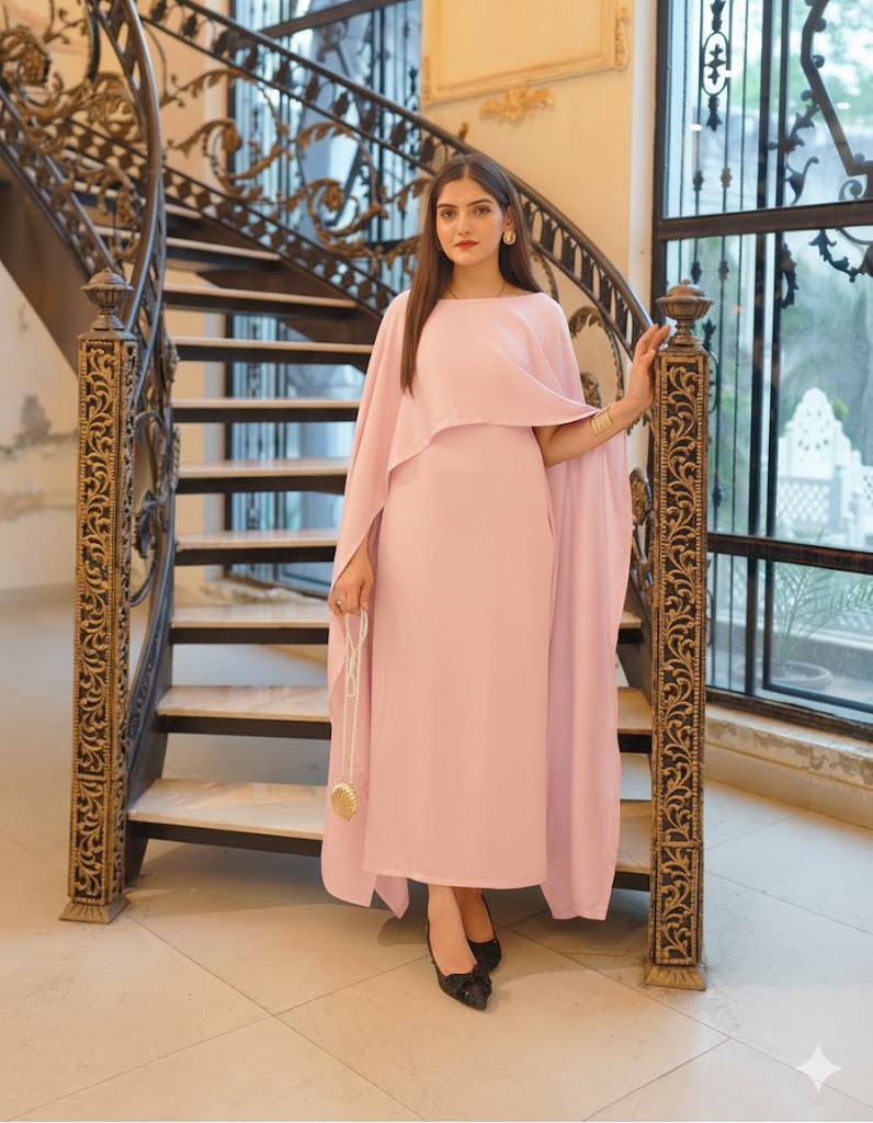 Pink Noor Cape