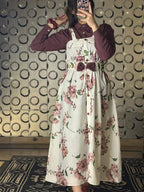 The Mauve Blossom Dungaree Set