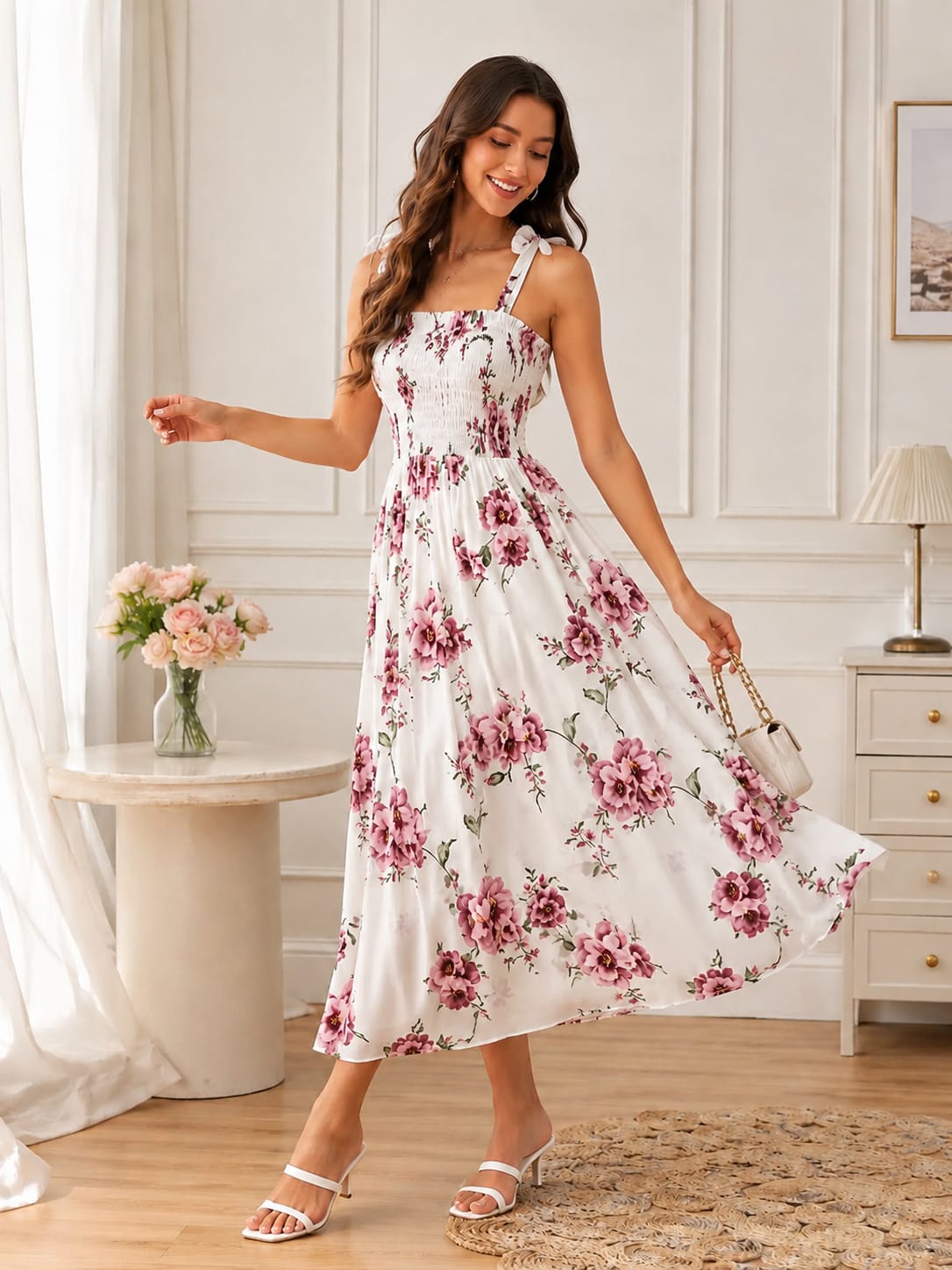 Mauve Meadow Maxi Set