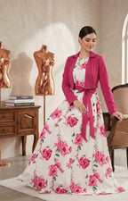 Rose Bloom Western Dress