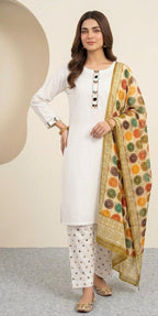 Ivory Bloom 3-Piece Set