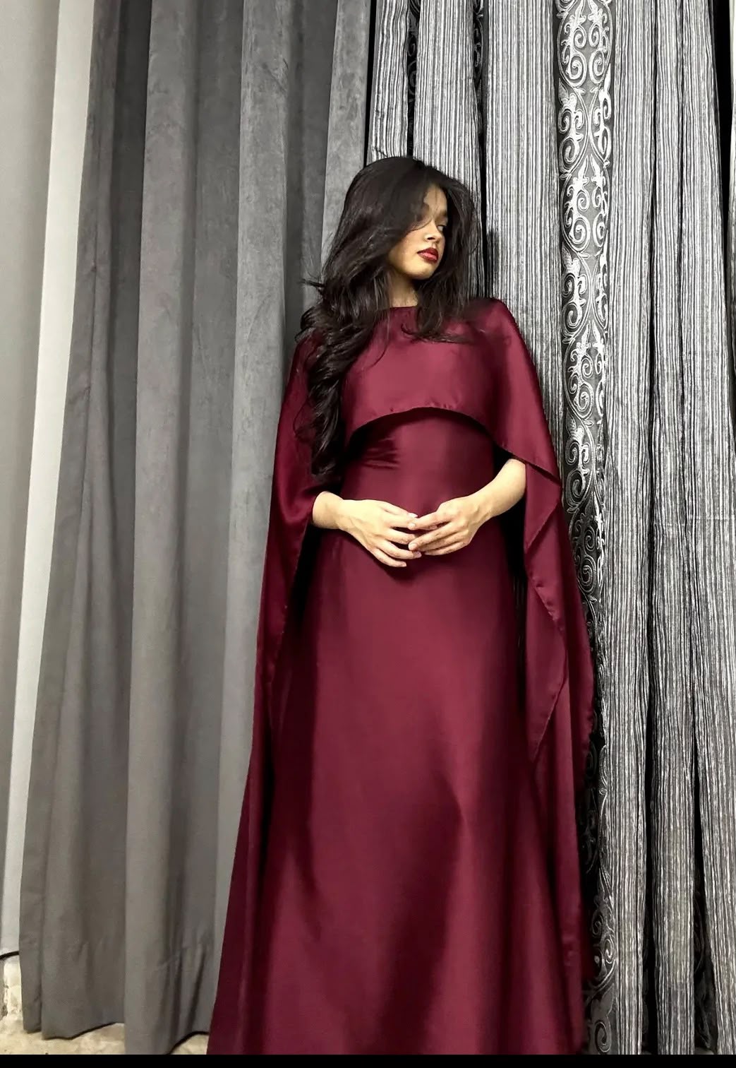 Royal Cape Style Maxi