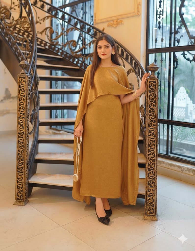 Gold Noor Cape