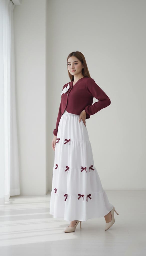 Elara Ribbon Dress