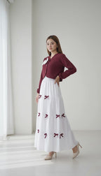 Elara Ribbon Dress