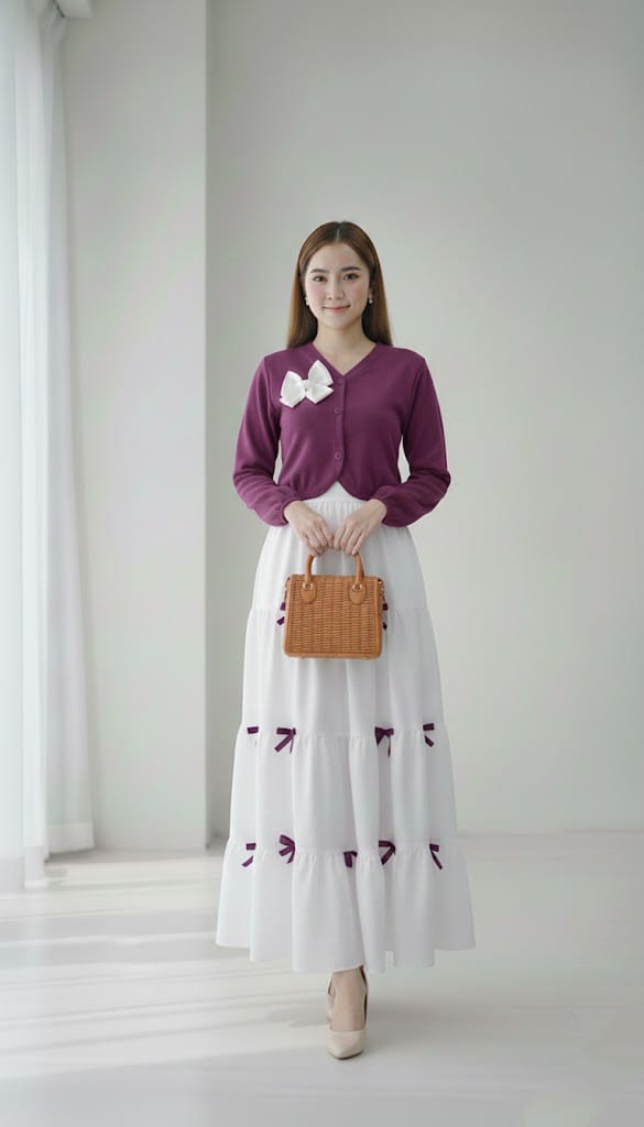 Elara Ribbon Dress