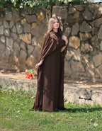 Brown Drape Style