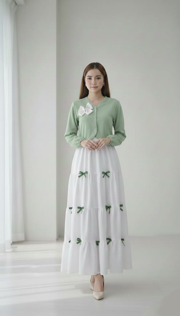 Elara Ribbon Dress