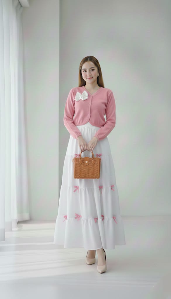 Elara Ribbon Dress